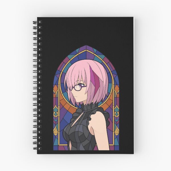 Item preview, Mash Kyrielight Fate Grand Order Quiet Stained Glass Profile designed and sold by mildaclairmo.