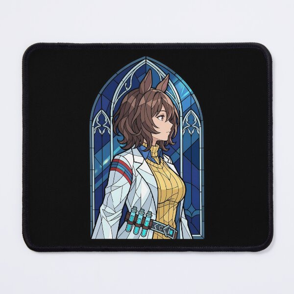 Item preview, Agnes Tachyon Uma Musume Lab Stained Glass Portrait designed and sold by mildaclairmo.