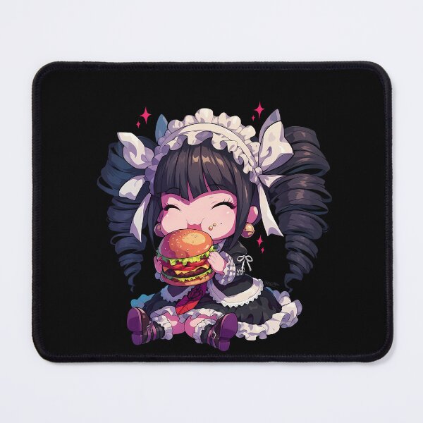Item preview, Celestia Ludenberg Danganronpa Gothic Chibi Burger Kawaii Feast designed and sold by earlobejerk.