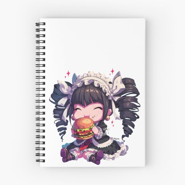 Item preview, Celestia Ludenberg Danganronpa Gothic Chibi Burger Kawaii Feast designed and sold by earlobejerk.