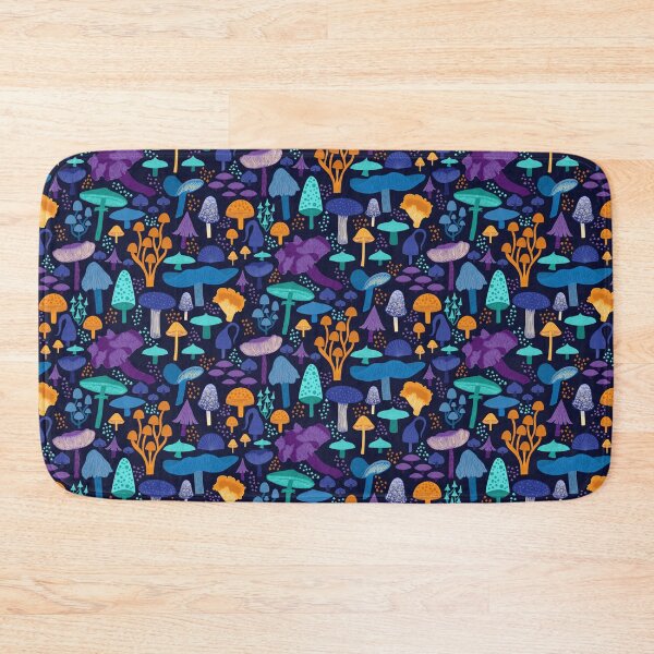 Item preview, Mushroom Forest Dark Pattern designed and sold by EBParsley.