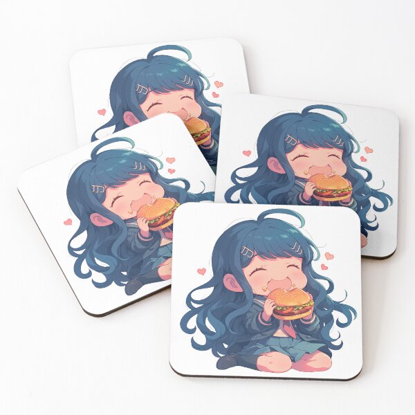Item preview, Sayaka Maizono Danganronpa Chibi Burger Idol Snack Smile designed and sold by earlobejerk.