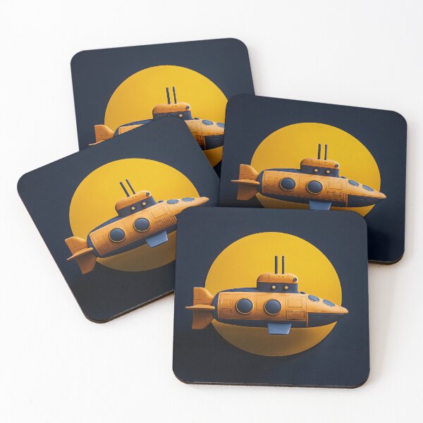 Item preview, 3d Render Of Retro Submarine Digital Art designed and sold by Checho30.