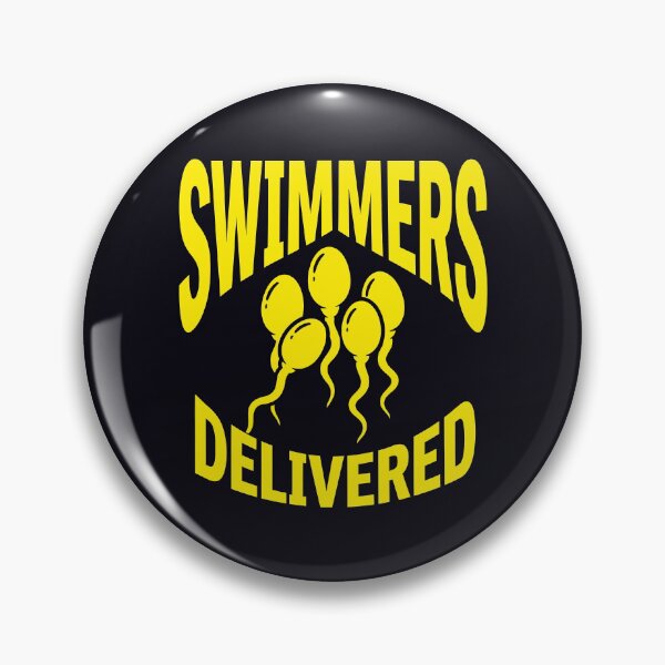 Item preview, Funny Swimmers Delivered New Dad Pregnancy Announcement designed and sold by Amir Faysal.
