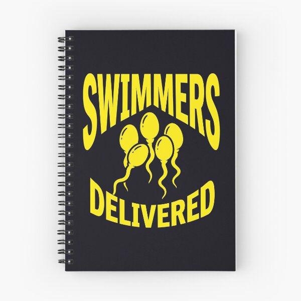 Item preview, Funny Swimmers Delivered New Dad Pregnancy Announcement designed and sold by Amir Faysal.