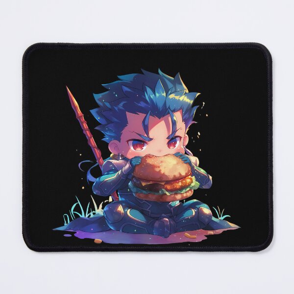 Item preview, Lancer Fate Stay Night Chibi Kawaii Bite designed and sold by earlobejerk.