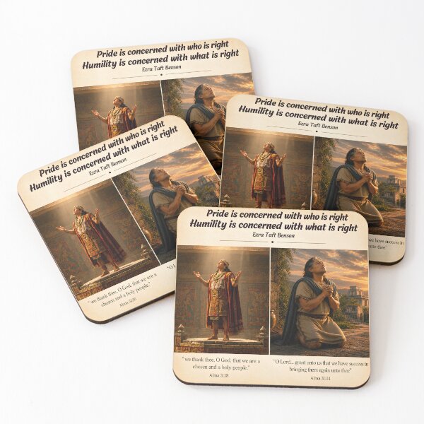 Item preview, Pride Is Concerned with Who Is Right | Humility Is Concerned with What Is Right designed and sold by Heather Walton.