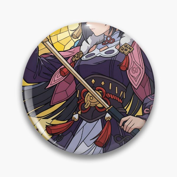 Item preview, Yun Jin Genshin Impact Opera Warrior Stained Glass designed and sold by mildaclairmo.