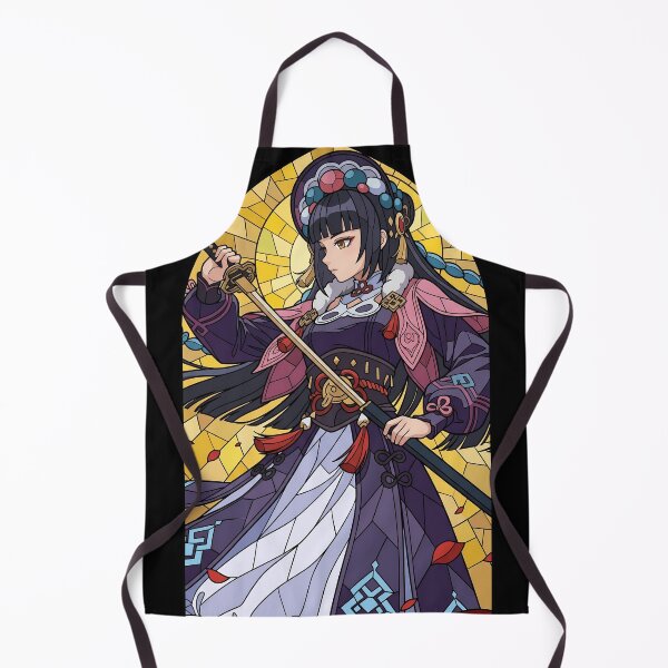 Item preview, Yun Jin Genshin Impact Opera Warrior Stained Glass designed and sold by mildaclairmo.