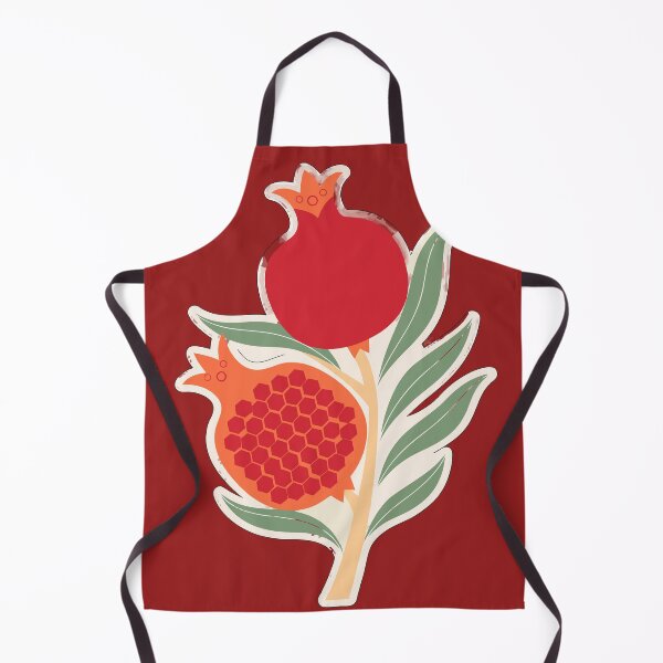 Item preview, Elegant Botanical Pomegranate Branch Vector designed and sold by xmoudx.