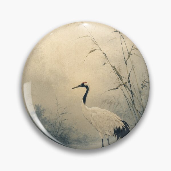 Item preview, Misty Reeds Ukiyo-e Inspired Wall Art designed and sold by Yugen Veilshadow.