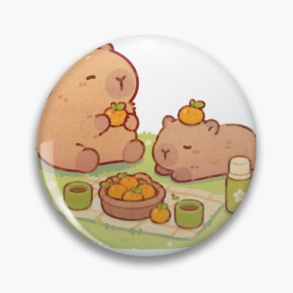 Item preview, capybara picnic designed and sold by miriart.