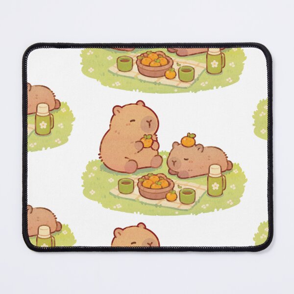 Item preview, capybara picnic designed and sold by miriart.