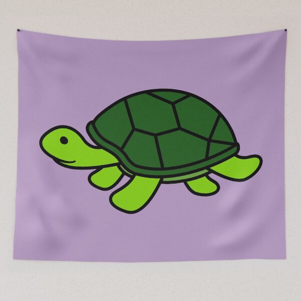 Item preview, Cute Green Turtle designed and sold by RetroChunky®.