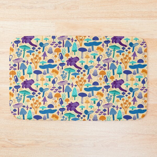 Item preview, Mushroom Forest light Pattern designed and sold by EBParsley.