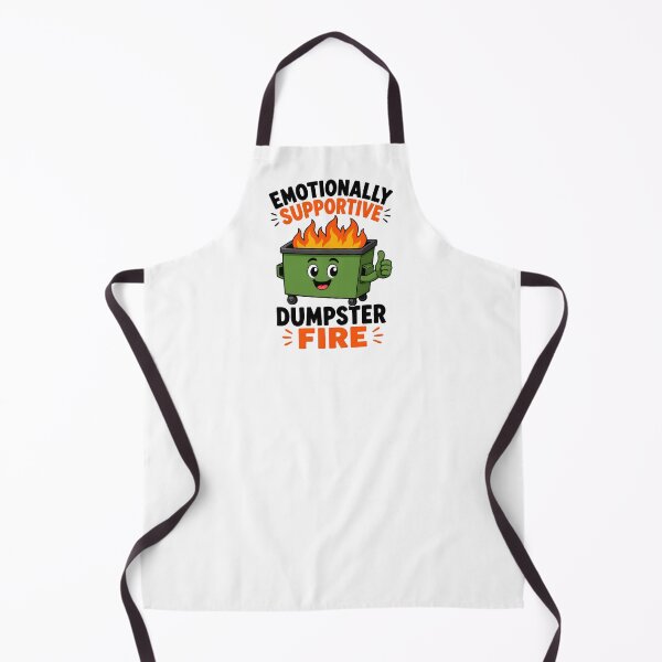 Item preview, Dumpster Fire Emotionally Supportive Chaos Humor designed and sold by Artmares.