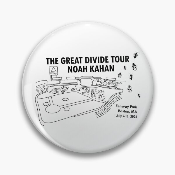 Item preview, Noah Kahan The Great Divide Tour - Fenway Park designed and sold by Scientifically Inclined.