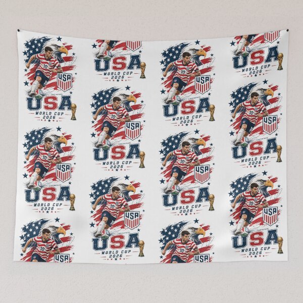 Item preview, USA World Cup 2026 — Pusilic Play with pride Fight with honor designed and sold by Forge 22.