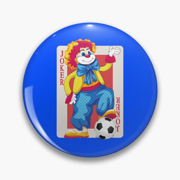 Item preview, Joker Card Playing Soccer Funny Clown Art designed and sold by rich-moda.