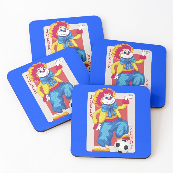 Item preview, Joker Card Playing Soccer Funny Clown Art designed and sold by rich-moda.