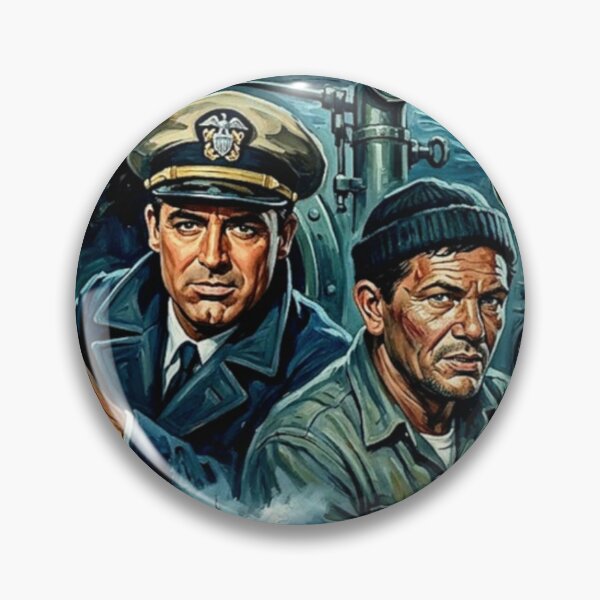 Item preview, Destination Tokyo Retro WWII Submarine Military Drama Tribute Art Movie Poster designed and sold by Art's Diner.