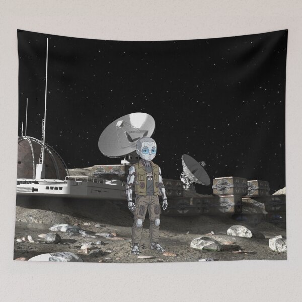 Item preview, REMI THE CYBORG designed and sold by AppliedArcana.