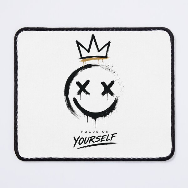 Item preview, Focus On Yourself | Graffiti Smiley Crown | Streetwear Minimalist Graphic designed and sold by JA-1994.