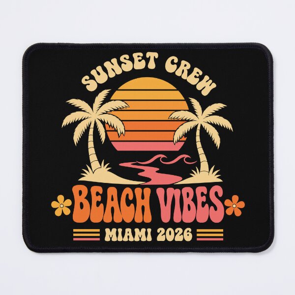 Item preview, Sunset Crew Beach Vibes Miami 2026 Girls Trip designed and sold by JasKei-Designs.