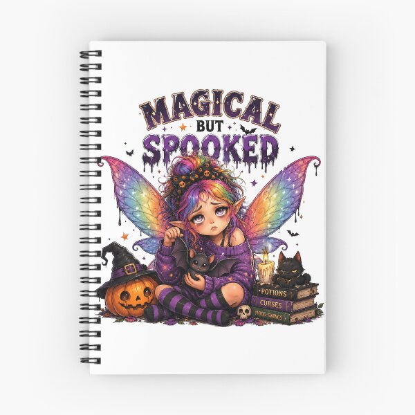Item preview, Magical But Spooked Halloween Fairy designed and sold by Vitalka-uk.