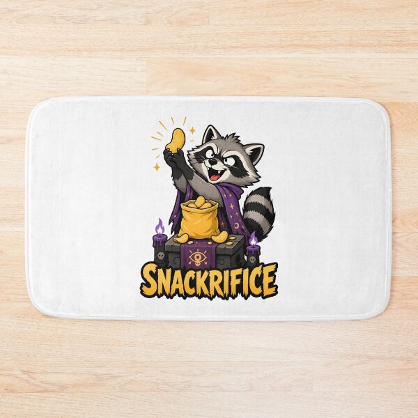 Item preview, Raccoon Snackrifice Funny Snack Lover Humor designed and sold by Artmares.
