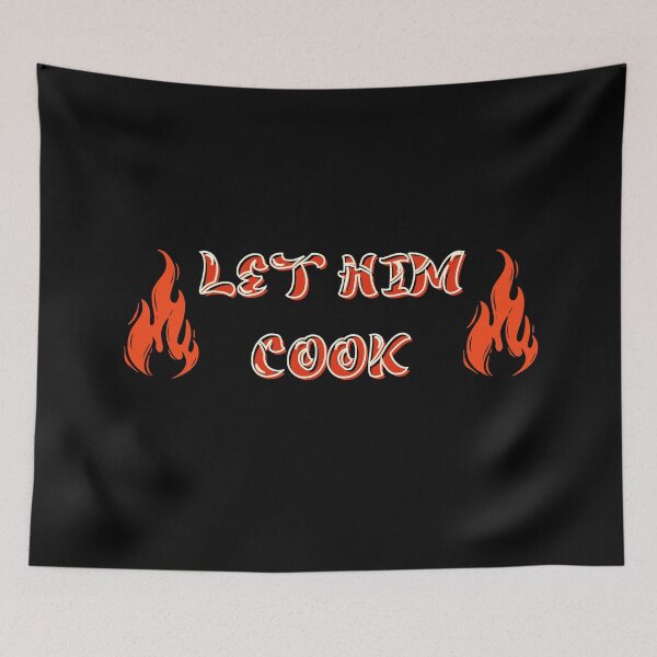Item preview, Let Him Cook Funny Kitchen Meme Design designed and sold by E-kaiwaii.