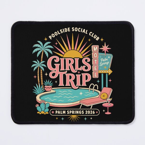 Item preview, Palm Springs Girls Trip 2026 Poolside Social Club designed and sold by JasKei-Designs.