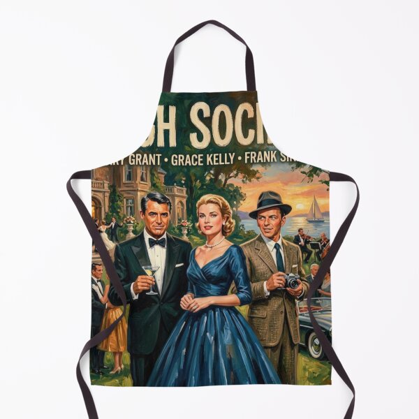 Item preview, High Society Retro Musical Romantic Comedy Tribute Art Movie Poster designed and sold by Art's Diner.