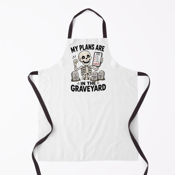 Item preview, Skeleton My Plans Are In The Graveyard Introvert Humor designed and sold by Artmares.