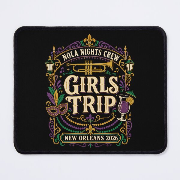 Item preview, New Orleans Girls Trip 2026 NOLA Nights Crew designed and sold by JasKei-Designs.