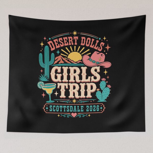 Item preview, Scottsdale Girls Trip 2026 Desert Dolls Getaway designed and sold by JasKei-Designs.