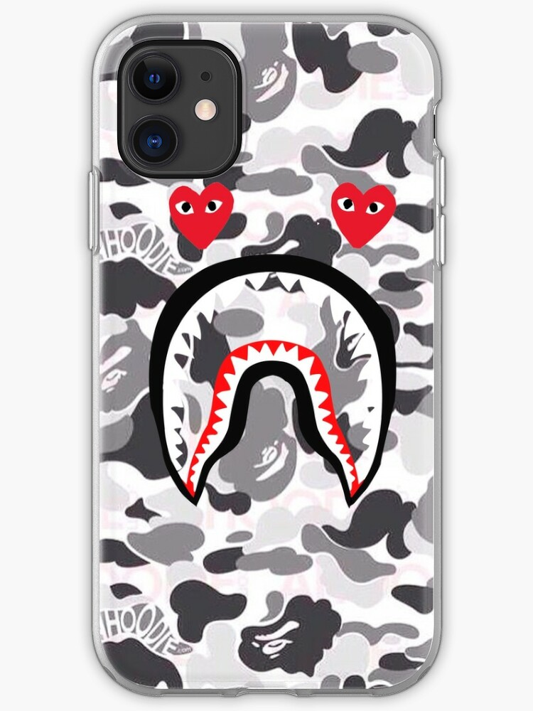 Love Sark Bape Iphone Case Cover By Blumsejohn Redbubble