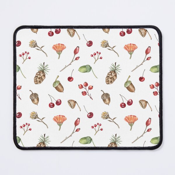 Item preview, Autumn Forest Pattern on White designed and sold by Flowersforbear.