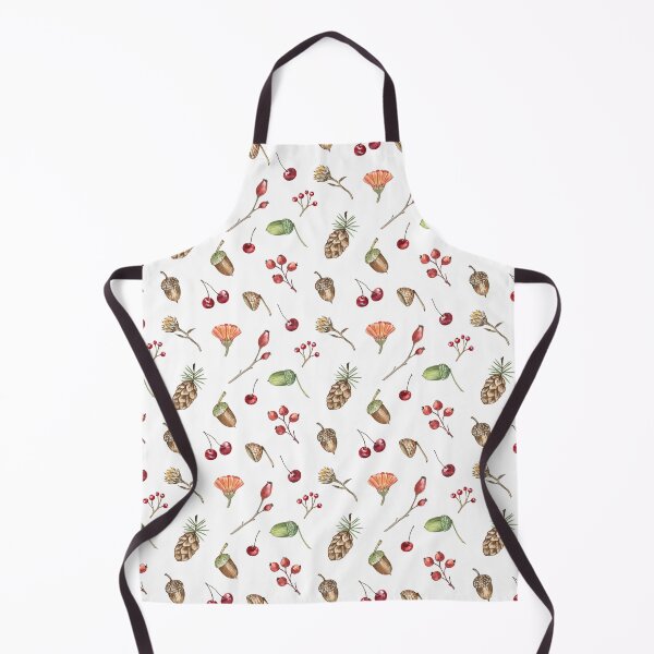 Item preview, Autumn Forest Pattern on White designed and sold by Flowersforbear.