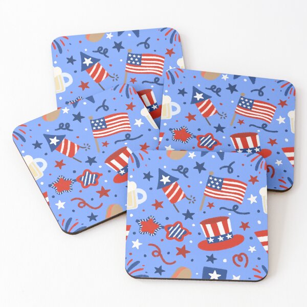 Item preview, 4th of July Seamless Pattern designed and sold by MiloverseOfficial.