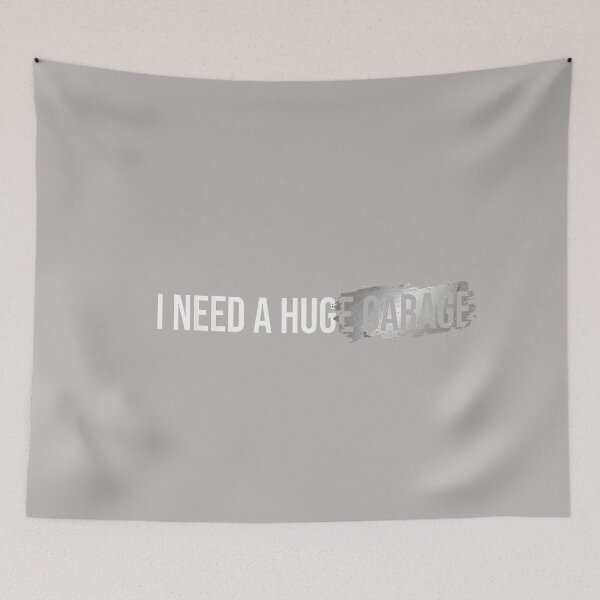 Item preview, I Need A Huge Garage Funny Mechanic Car Enthusiast_4 designed and sold by GreggRoss.