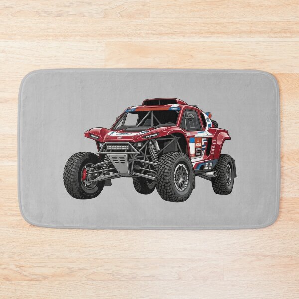 Item preview, Century Racing CR6 Dakar Rally Custom Red Buggy Race Car Illustration designed and sold by Motorline44.