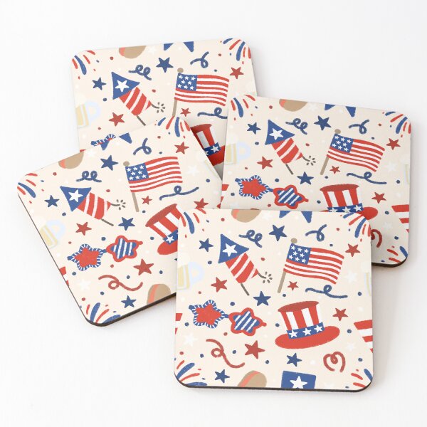 Item preview, 4th of July Seamless Pattern designed and sold by MiloverseOfficial.