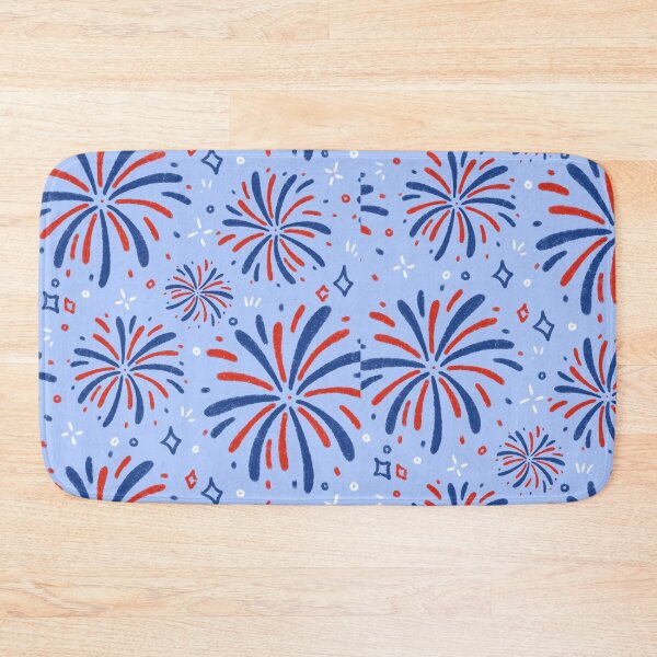 Item preview, 4th of July Fireworks Seamless Pattern designed and sold by MiloverseOfficial.