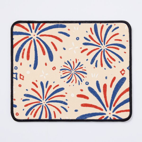 Item preview, 4th of July Fireworks Seamless Pattern designed and sold by MiloverseOfficial.