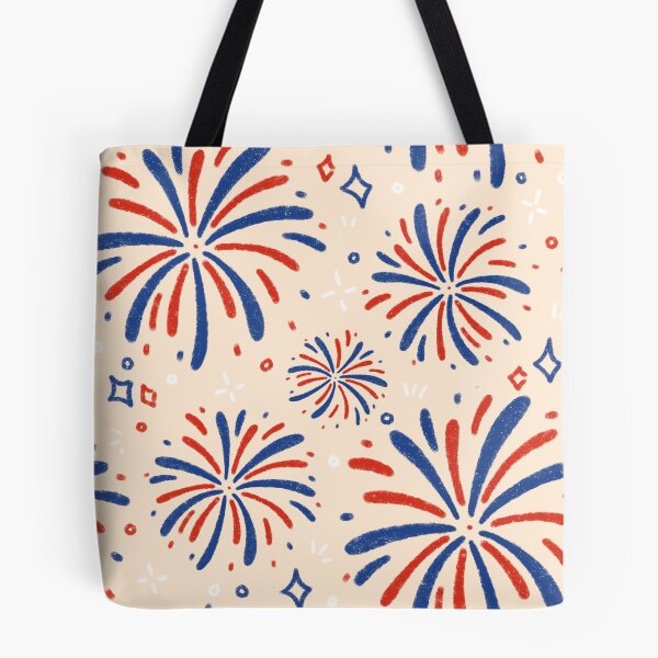 Item preview, 4th of July Fireworks Seamless Pattern designed and sold by MiloverseOfficial.