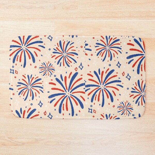 Item preview, 4th of July Fireworks Seamless Pattern designed and sold by MiloverseOfficial.