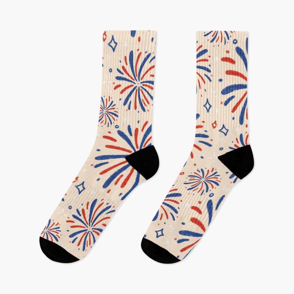 Item preview, 4th of July Fireworks Seamless Pattern designed and sold by MiloverseOfficial.