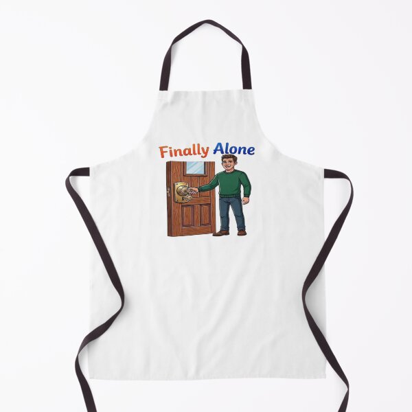 Item preview, Finally Alone: Relatable Introvert Humor Design designed and sold by Northern Glow Art.