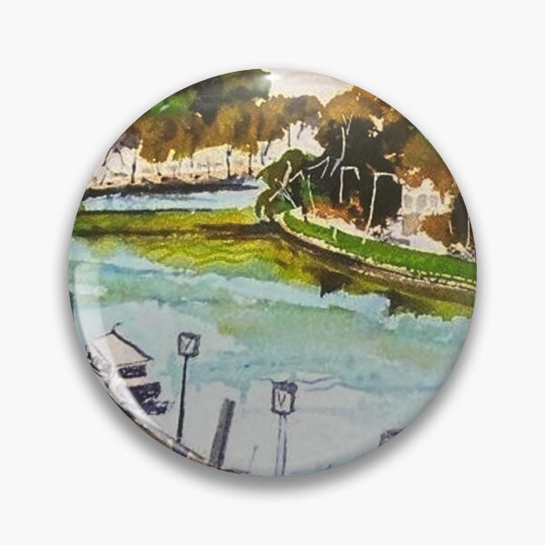 Item preview, Yarra River with MCG as backdrop designed and sold by Margaret Watkins.